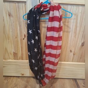 USA Flag Infinity Scarf